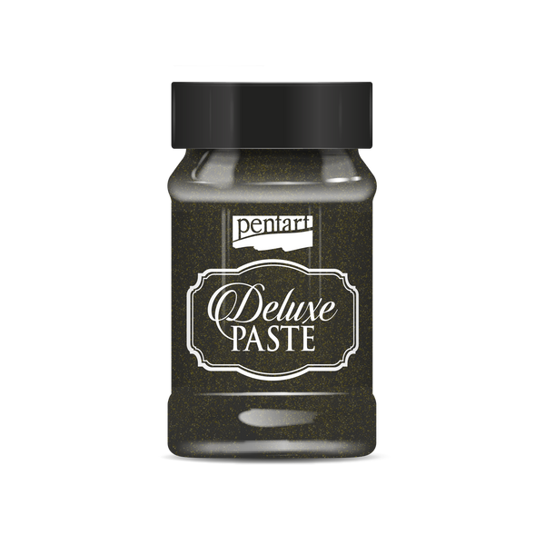 Pentart Deluxe paste 100 ml black-gold