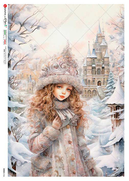 Paper Designs The Princess of Winter A2 Rice Paper