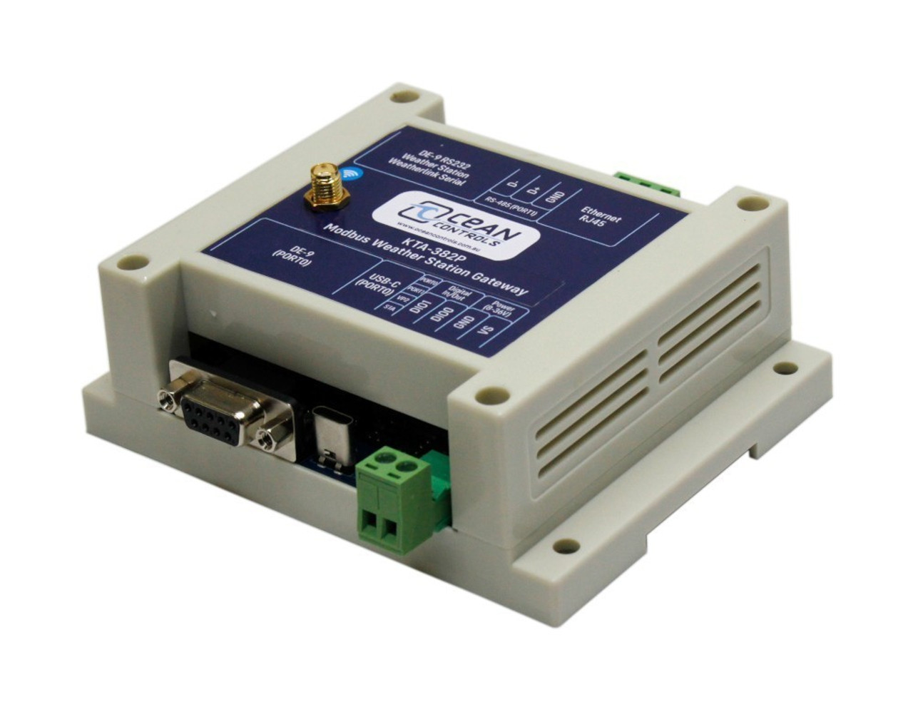 KTA-382 Modbus TCP Weather Station Gateway for Davis Stations