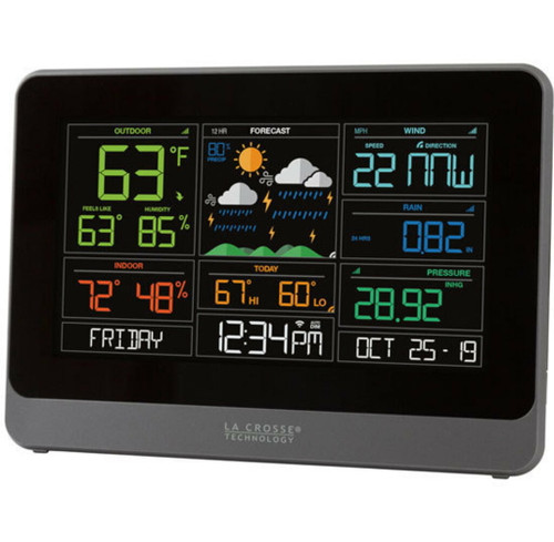 La Crosse V30 WiFi Professional Colour Weather Station with AccuWeather Forecast