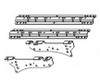 Clamps of B+W RVK2500 5th Wheel Hitch Mounting Rail Kit 2001-10 Chevy GMC 2500+3500