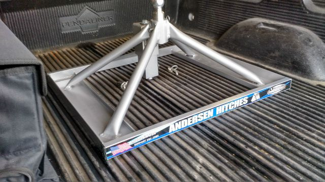 Andersen 3220 TBX Toolbox Aluminum Ultimate 5th Wheel to Gooseneck