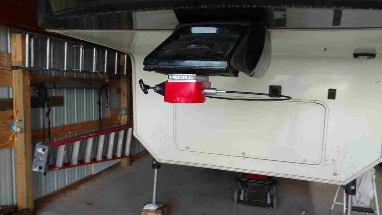 Andersen 3220 TBX Toolbox Aluminum Ultimate 5th Wheel to Gooseneck