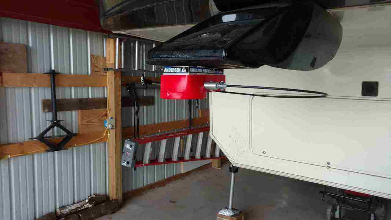 Andersen Ultimate 5th Wheel Hitch for Trucks with Rails