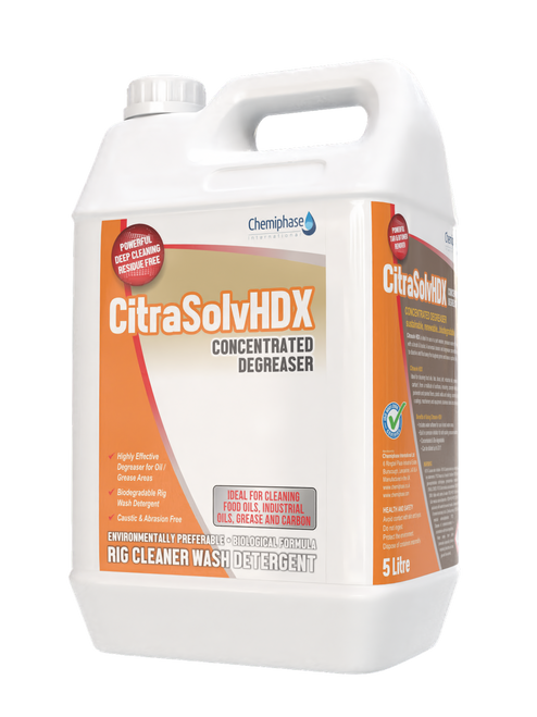 Oilfield Rig Wash Detergent - Citrasolv HDX 5 Litres
