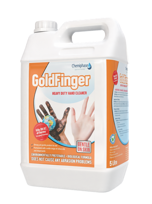 5 Litres of Goldfinger - Heavy Duty Hand Gel