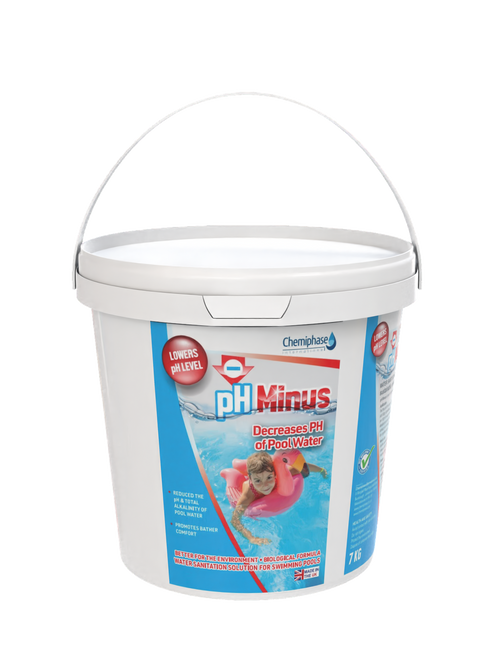 pH Minus 7 Kg - Decrease pH of Swimming Pool Water