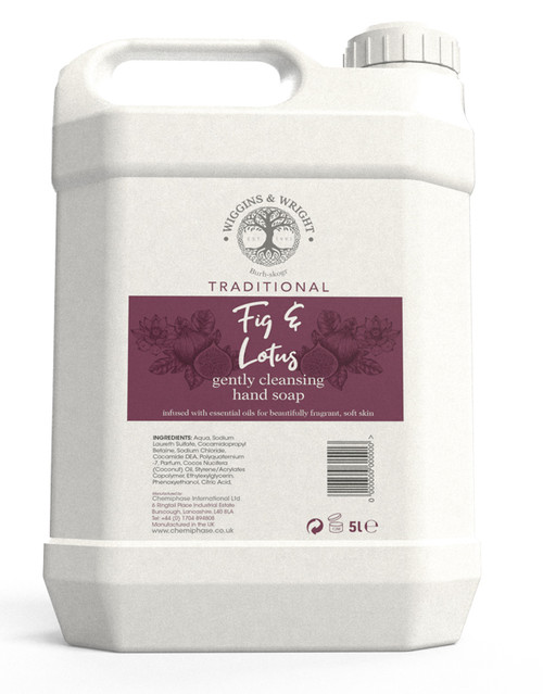 Fig & Lotus Hand Wash 5 Litre Refill Pack