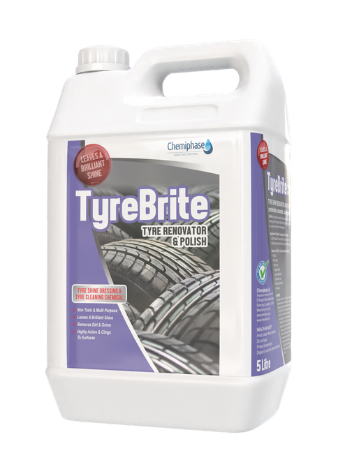 5 Litres of TyreBrite - Tyre Cleaner & Renovator