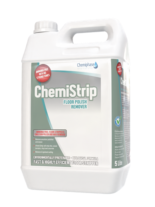 5 Litres of Chemi-strip - Emulsion Floor Polish Remover