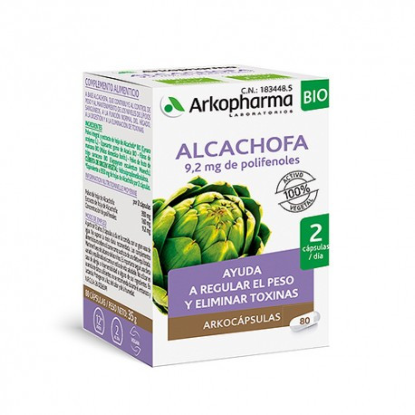Arkocápsulas alcachofa 100 capsulas