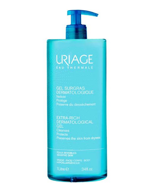 Gel surgras limpiador líquido dermatológico uriage
