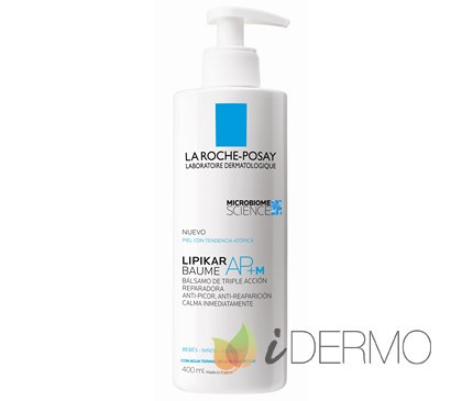 Lipikar baume ap+m bálsamo hidratante corporal piel atópica