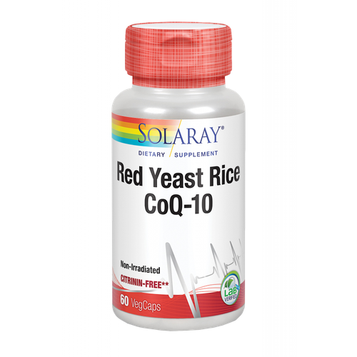 Solaray red yeast rice coq-10 60caps