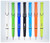 Plastic Gel Pen with custom LOGO