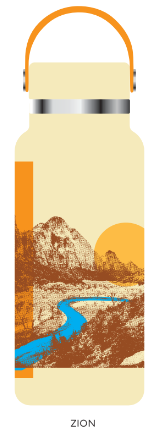 Hydro Flask LE National Parks Good Vibes River Gear