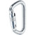 Omega Modified D 1/2" Aluminum NFPA Quik-Lok Carabiner