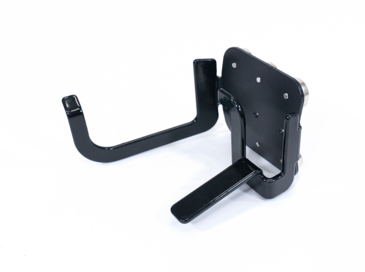 Supporto Magnetico Per Bastone Di Pulizia Con 2 Dispenser Integrati Per Feltrini - Adatto Per Armi Lunghe E Corte, Fissaggio Magnetico Su Superfici Metalliche (Senza Feltrini E Bastone) - 2