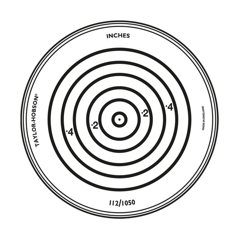 3.8cm Circular Pattern Target - 2 Sec Para (Met)
