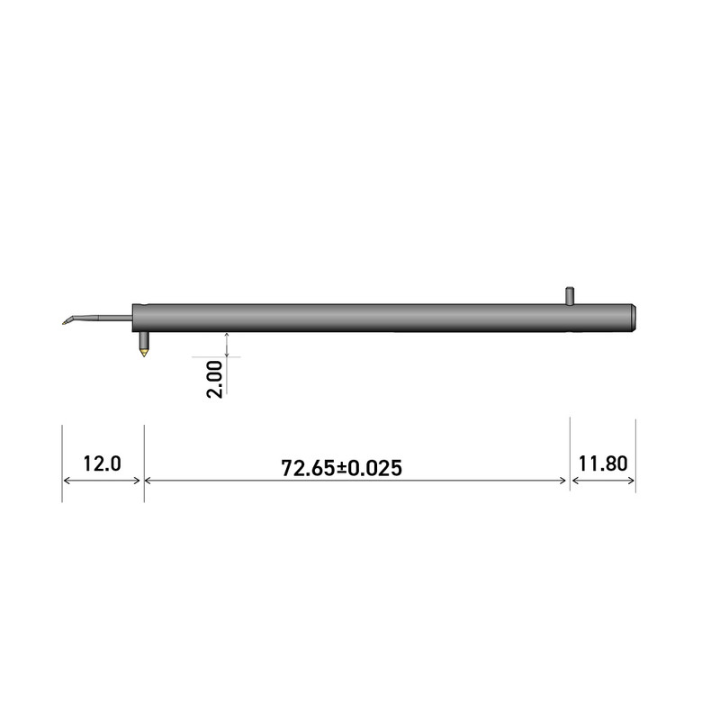 100 1ND 115mm Double Mix Tip Talymin 5 Stylus Arm