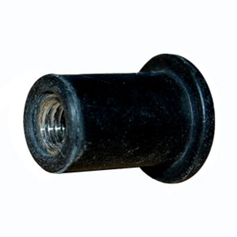 Rubbber nut M4 ISO B-823