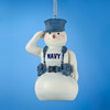 U.S. Navy Snowman Personalized Ornament