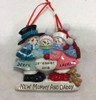 New Mommy And Daddy Personalized Ornament Personalization Example