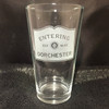 Custom Etched Entering [CITY/TOWN] Sign Glasses Set of 4