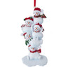 Snowman Family of Five Ornament