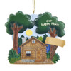 Lake Cabin Outdoors Ornament For Personalization Our Happy Place