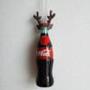 Rudolph Reindeer Coke Bottle Ornament