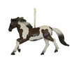 Beautiful Detailed Realistic Pinto Horse (Brown and White Patches) Ornament Beautiful Detailed Realistic Pinto Horse (Brown and White Patches) Ornament