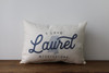 I Love My City, State - Personalized Pillow 12 x 20