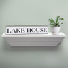 Lake House - Wooden Block Sign