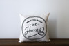 Make Yourself At Home Square Pillow