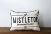 Mistletoe Guaranteed Results! 10¢ - Christmas Rectangle Pillow