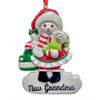 New Grandma Snow Woman Ornament 4.5in.