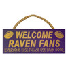 Welcome Ravens Fans - Everyone Else Please Use Back Door