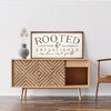 Rooted & Established In Love and Faith - Wood Framed Sign Rooted & Established In Love and Faith - Wood Framed Sign
