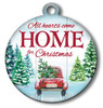 All Hearts Come Home For Christmas - Large Wooden Door Ornament