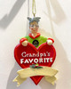 Grandpa's Favorite Resin Ornament 3.5in.