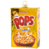 Corn Pops Cereal Box Glass Ornament 5in.