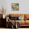 Two Sheep - Wood Framed Art - Multiple Sizes