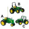 These John Deer™ tractor ornaments are a fun addition to any holiday décor or Christmas tree. You choose from one of three ornaments - the Utility tractor, the diesel tractor or the 781 Series tractor. Each ornament comes in John Deer's™ signature yellow and green color scheme.