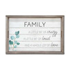 Family A Little Bit Of Crazy, A Little Bit Of Loud, And A Whole Lot Of Love with Plant Accents Wooden Decorative Serving Tray