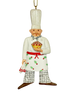 Christmas Chef Baker Ornament