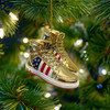 Donald Trump Gold Sneaker Ornament