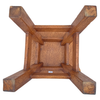 Chipmunk Sturdy Wood Stool For Children or Adults 10x10.5x10 | Step Stool Hand Carved and Painted Solid Acacia Hardwood