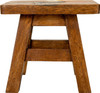 Pelican Bird Sturdy Wood Stool For Children or Adults 10x10.5x10 | Step Stool Hand Carved and Painted Solid Acacia Hardwood