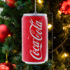 Add the fun of Coca-Cola to any holiday or theme party décor with this Coca-Cola can ornament. Each can features clear beading covering the outside which gives them a frosty cold look.